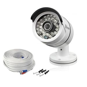 Swann Pro-A855 Cam 1080P HD Security Camera Night Vision Waterproof CCTV White SWPRO-A855