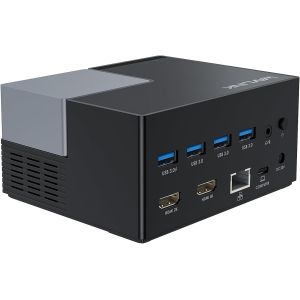 WavLink WL-UG76PD2 USB-C Docking Station Dual Display 4K 1GBPS Ethernet 100w PD