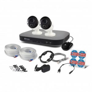 CCTV Systems: Swann SWDVK 4780 DVR 4 Channel 1TB HDD 3MP CCTV PRO- 3MPMSB x2 Camera Kit