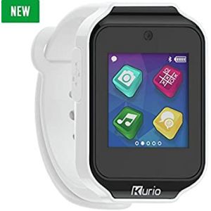 Gadgets & Gifts: KURIO Kids Smart Watch Bluetooth Camera Speaker Mic Text Call Audio Video Games - White