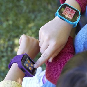 Gadgets & Gifts: KURIO Kids Smart watch V2.0+ Bluetooth Camera Call Text Video 2 Straps - Blue