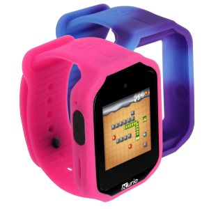 KURIO Kids Smart watch V2.0+ Bluetooth Camera Call Text Video 2 Straps - Pink