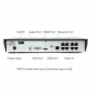 CCTV Systems: Swann NVR 7450 5MP 8 Channel CCTV Security System 2TB HDD HDMI NHD-855 x4 Camera Kit